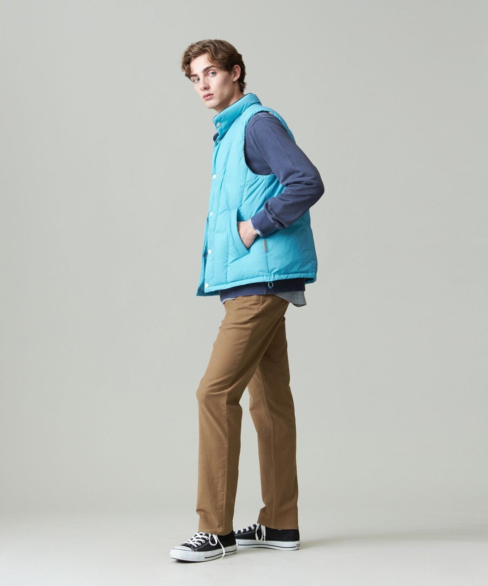 J.PRESS MEN ナイロンワッシャータフタ ダウンベスト 