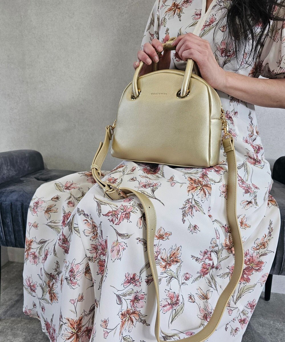 style code 【MERCURYDUO/マーキュリーデュオ】メタルアイレット　ミニボストン 