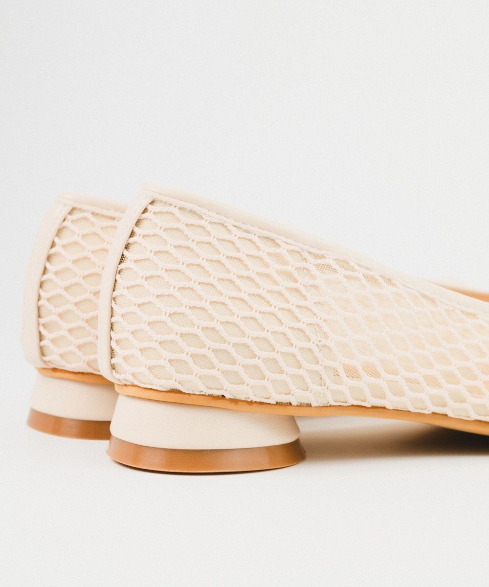 BONTRE 【PRECIEUX JOUET/プレシュウジュエ】メッシュインチュールパンプス/029PJ 