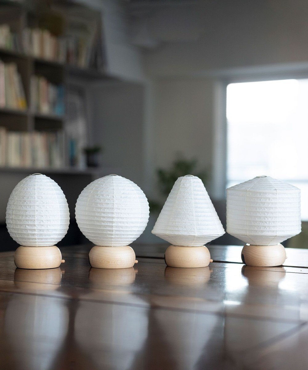 ちょうちん堂 【月白】YAGASURI 矢絣 ちょうちん ライト 