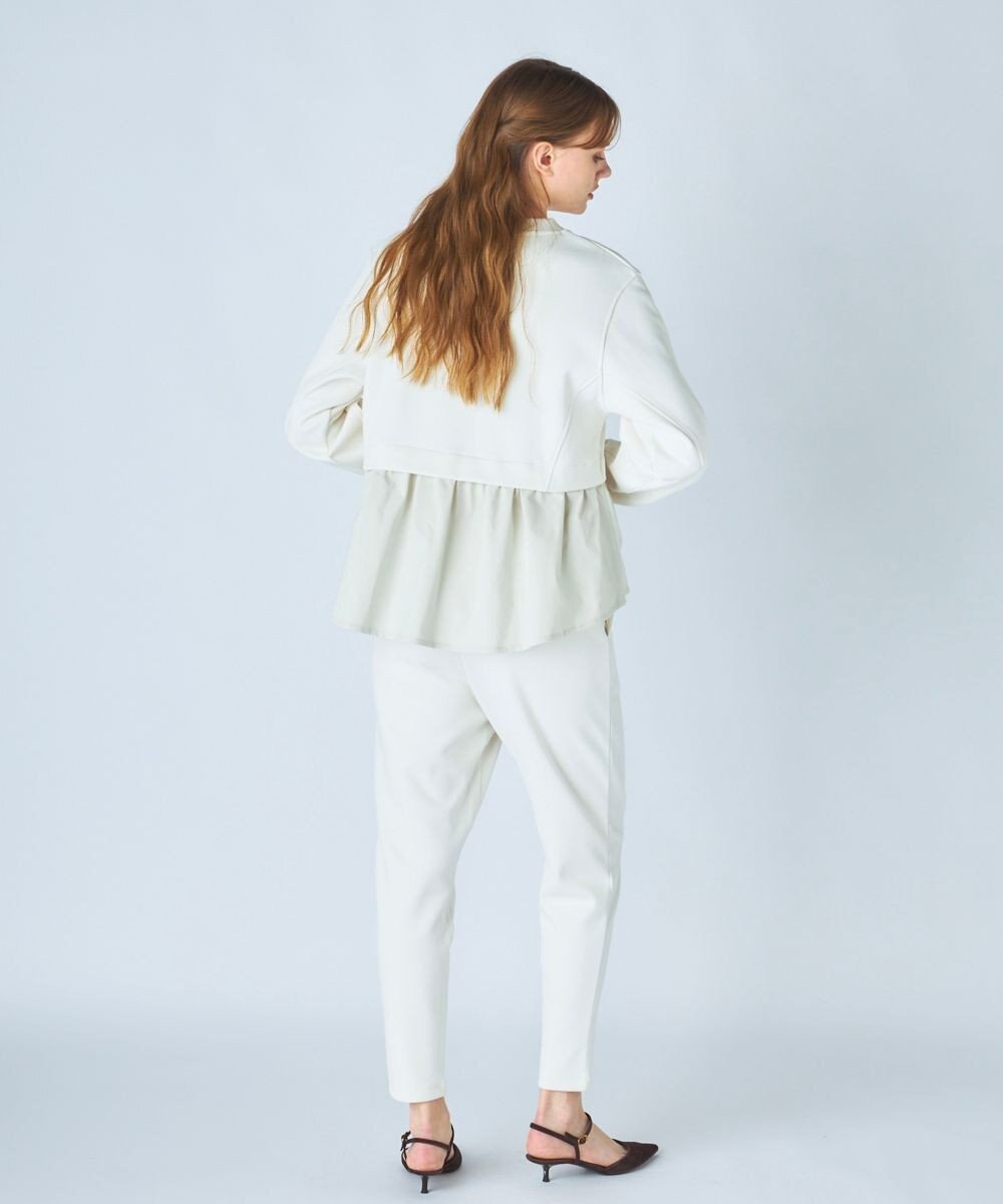 OP／FILA 【ocean pacific】らくティブ/異素材ミックスダンボールプルオーバー 