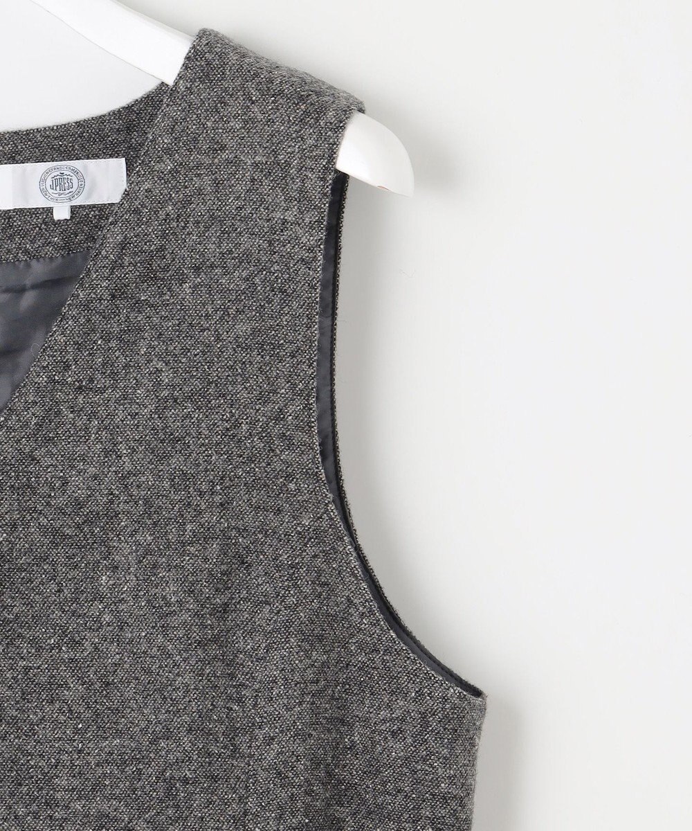 J.PRESS LADIES S シルクネップ ツイード ジャンパースカート 