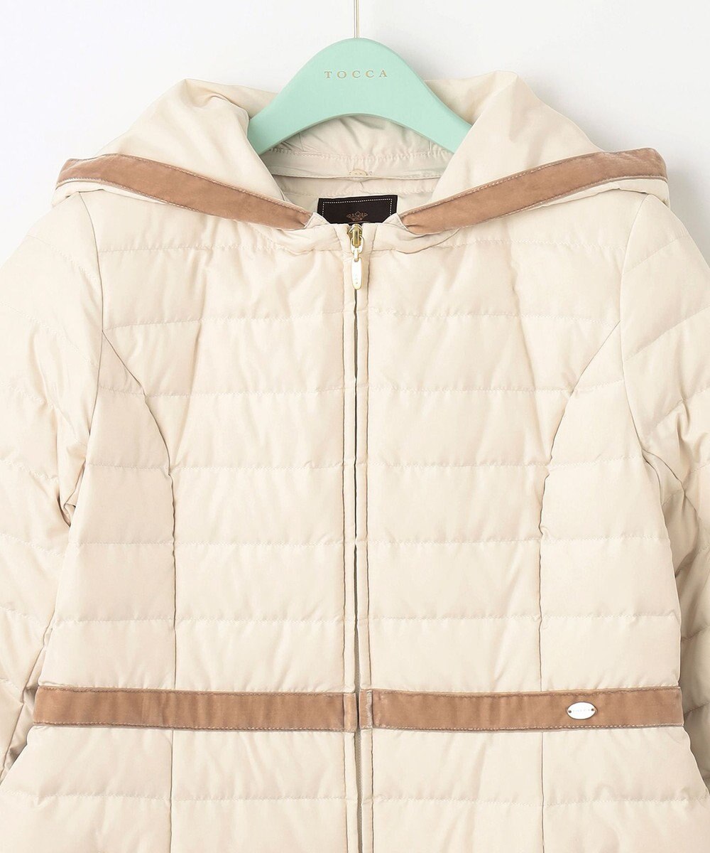 TOCCA HOLIDAY ロングダウンコート 