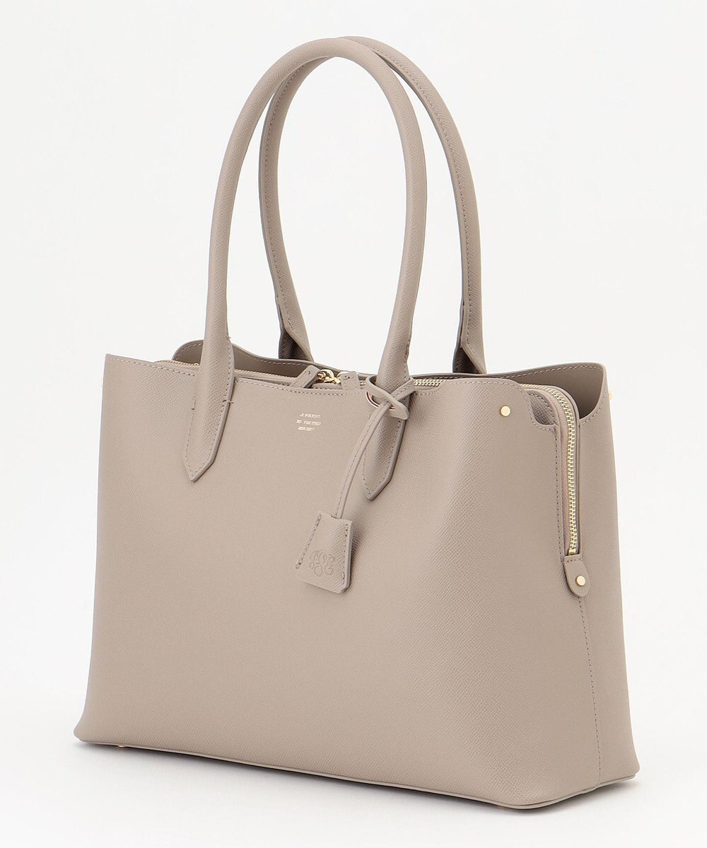 J.PRESS LADIES 【A4サイズ収納可・PC収納可】ポケット 通勤 トート バッグ 