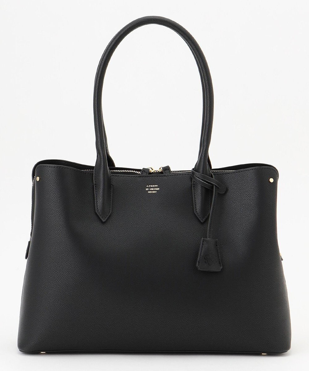 J.PRESS LADIES 【A4サイズ収納可・PC収納可】ポケット 通勤 トート バッグ 