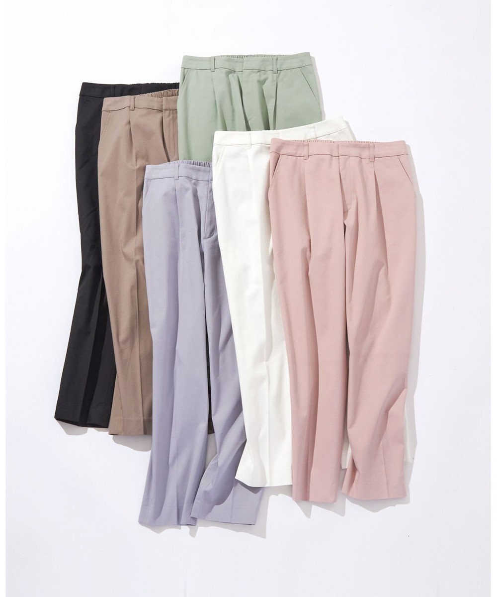 ANY SIS S 【UVケア】クールタッチミラクルガード テーパード パンツ 