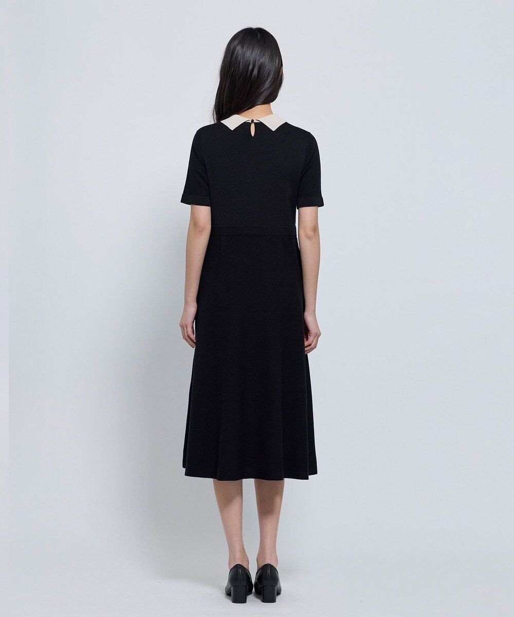 TOCCA 【WEB限定】HONEYCOMB MESH KNIT ニットドレス 