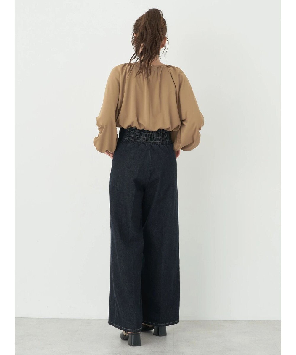 earth music&ecology パフスリーブカットソー 