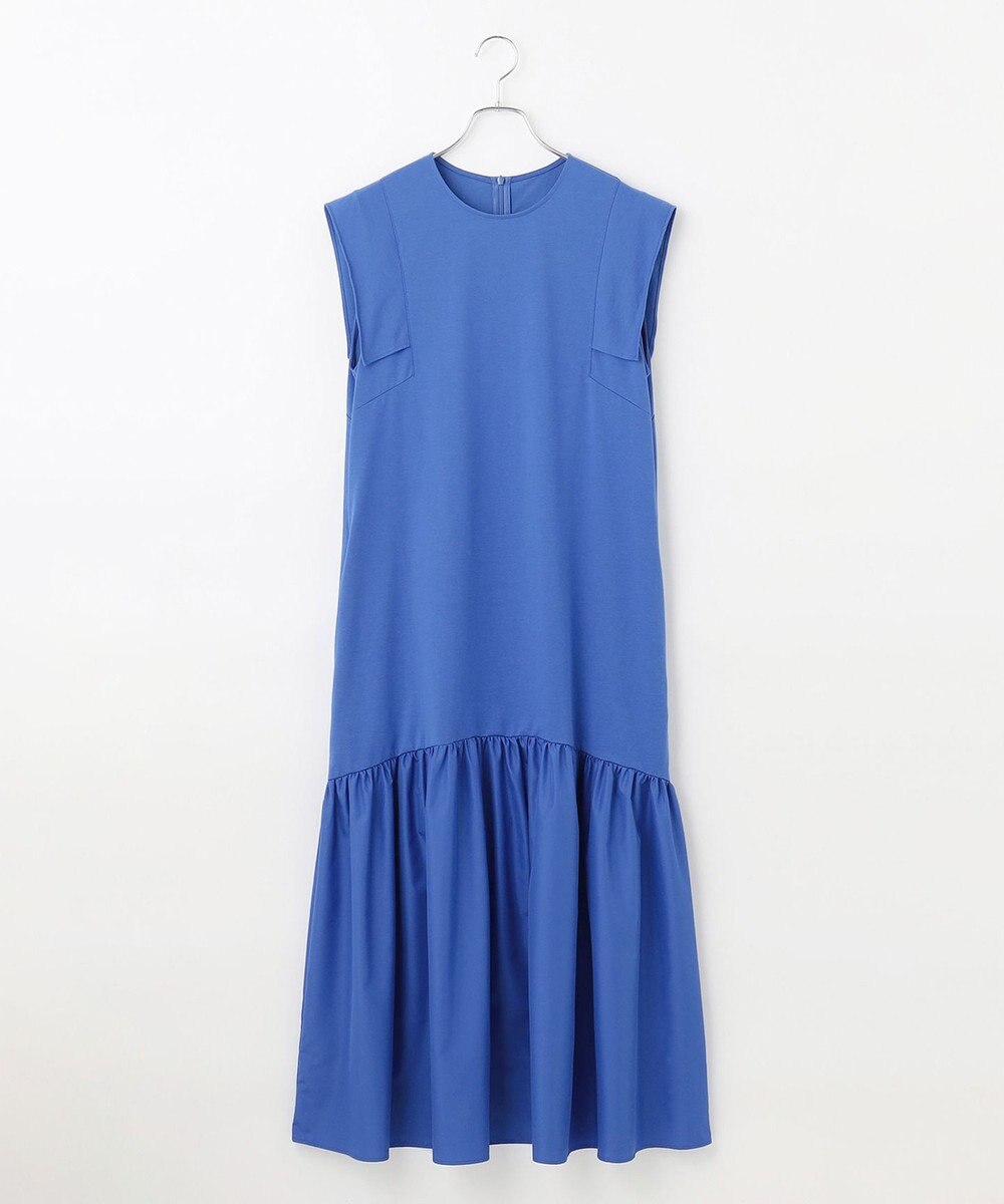 #Newans 【撥水・吸水速乾】コンビネーションペプラムワンピース 