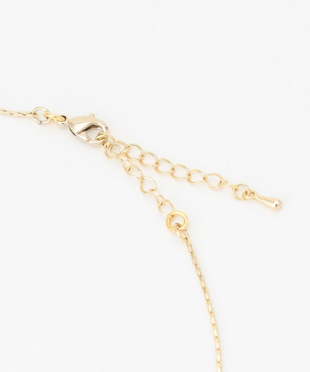 組曲 フラワービジューチェーンネックレス 