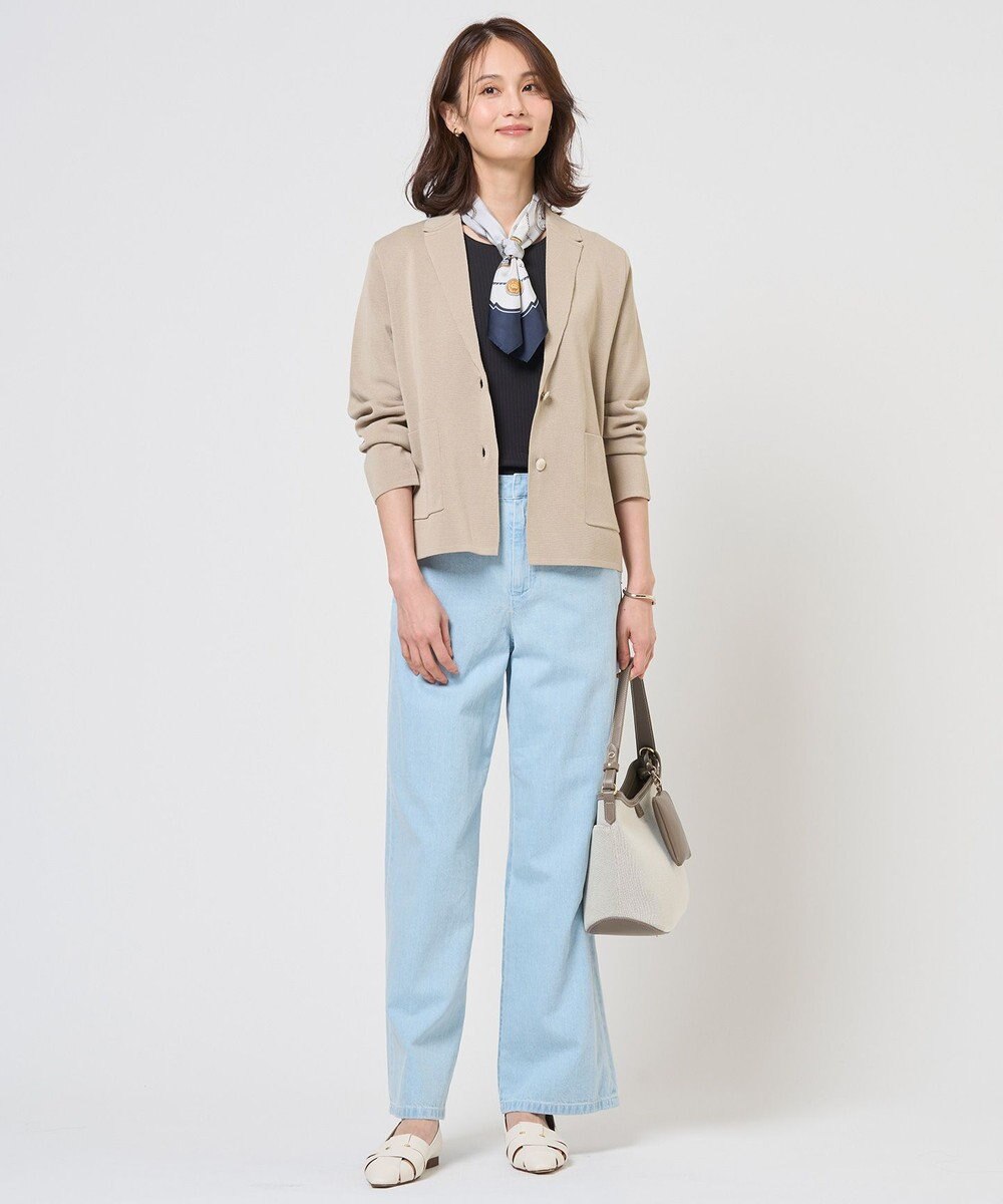 J.PRESS LADIES Traditional print  スクエア スカーフ 