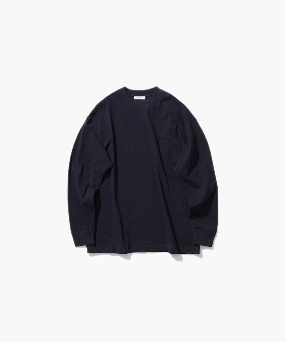 ATON FRESCA PLATE | オーバーサイズ L/S Tシャツ - UNISEX 
