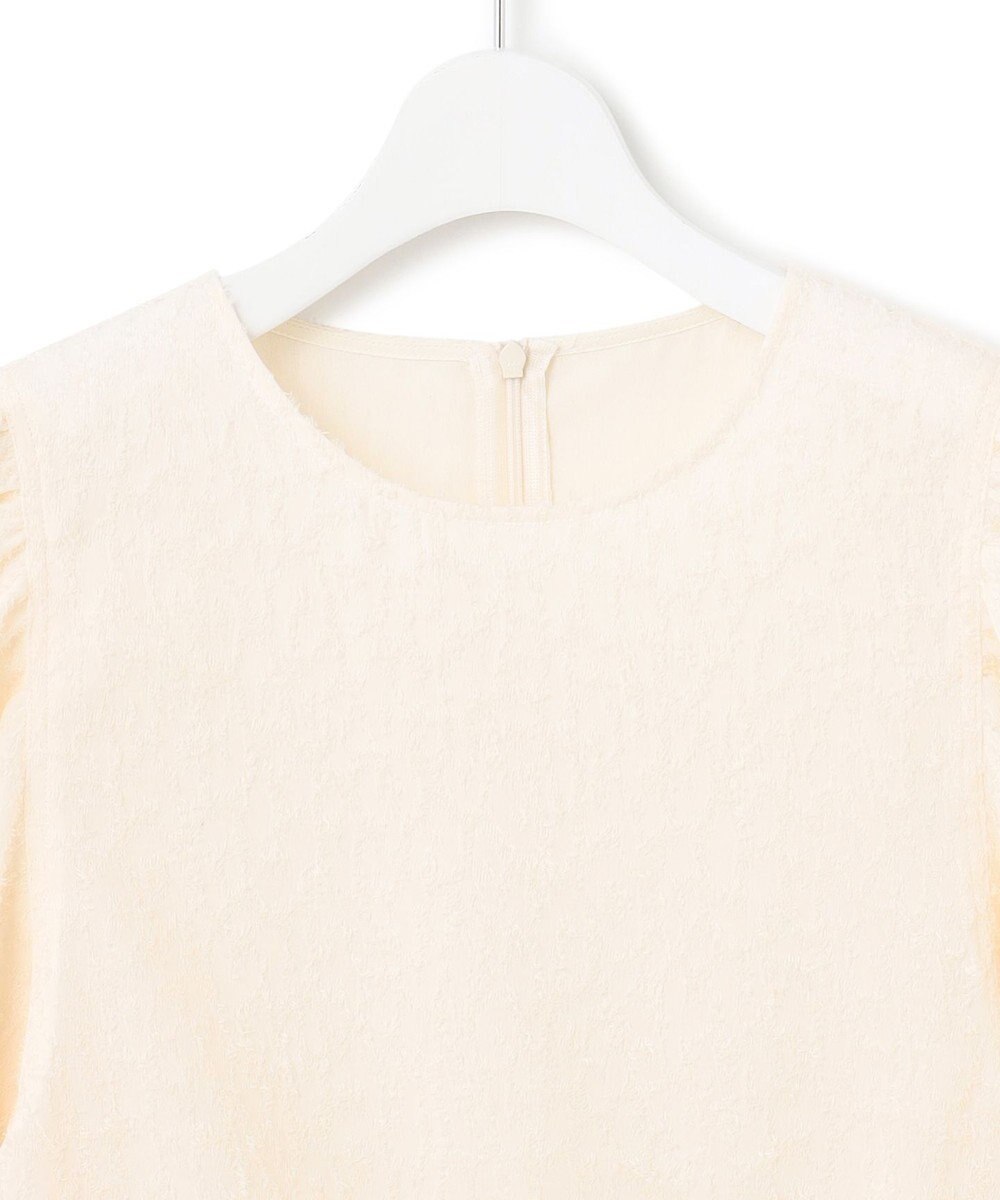 23区 S 【SLOW/一部店舗限定】カットジャカード ブラウス 