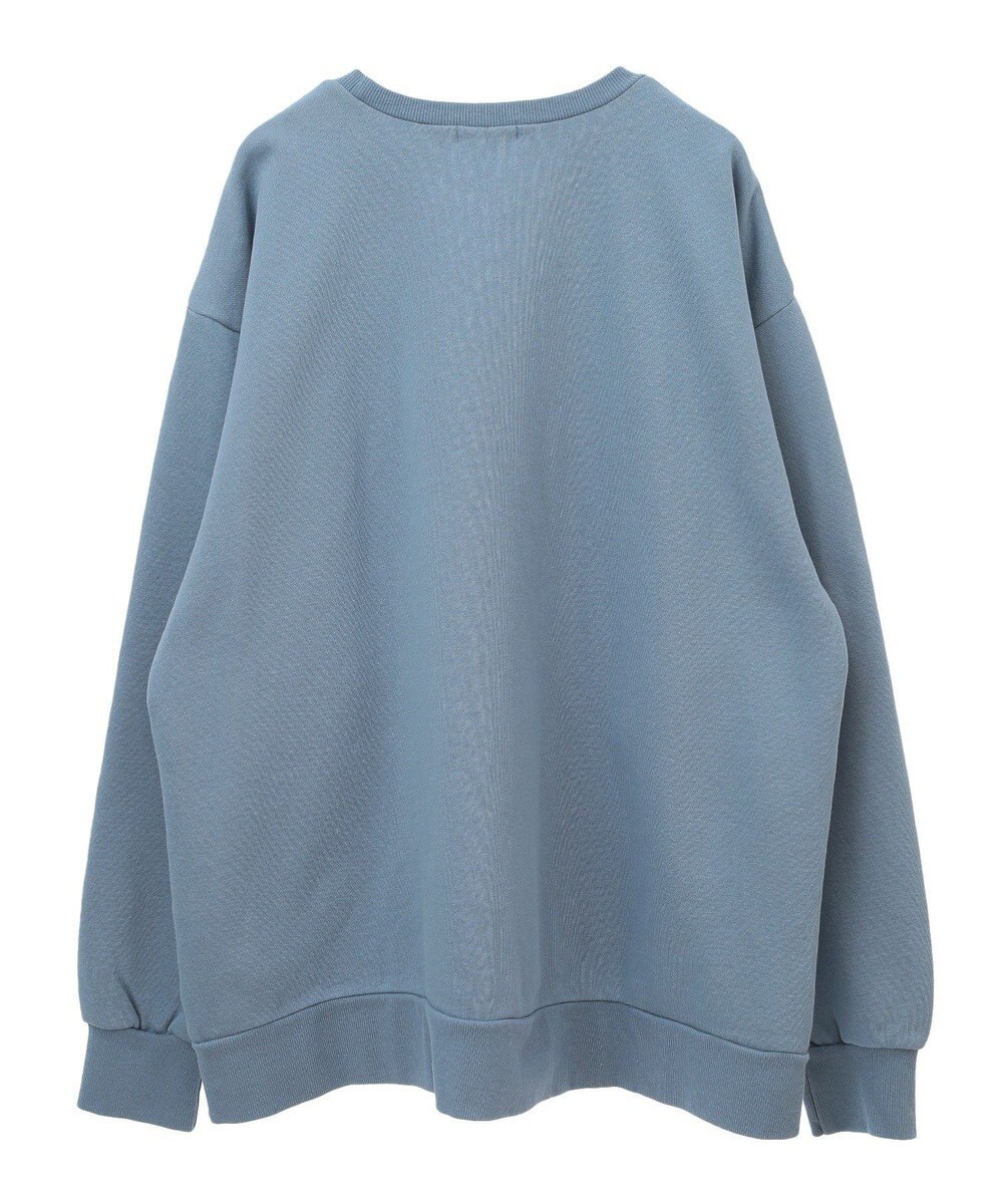 earth music&ecology ウ゛ィンテージ風裏毛ロゴプルオーバー 