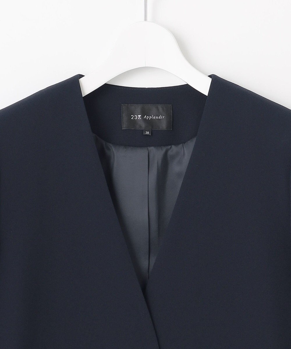23区 S 【APPLAUDIR】クリアジョーゼット 3WAYコンパクトジャケット 