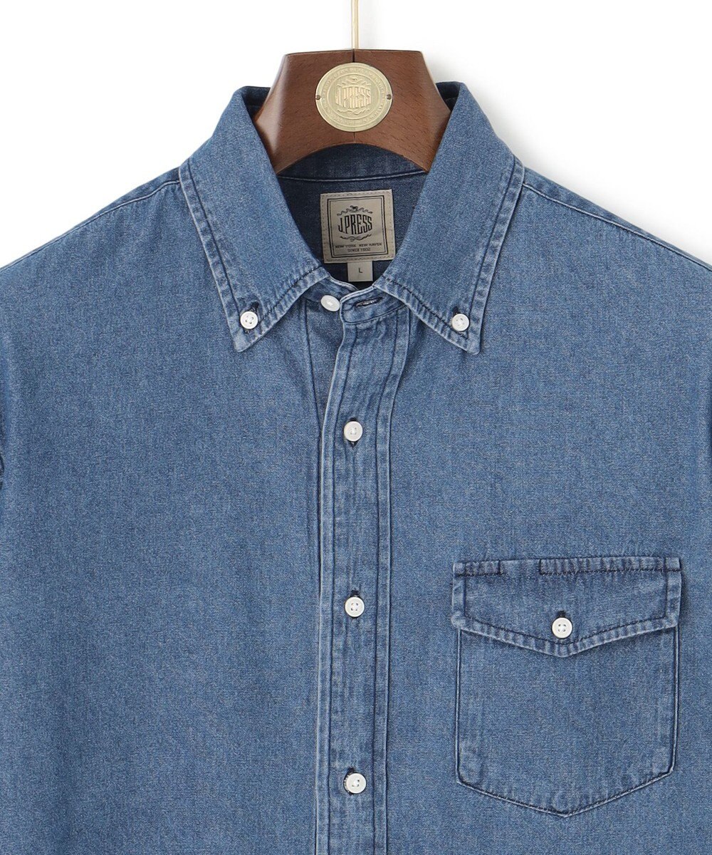 J.PRESS MEN 【WEB・一部店舗限定】ダンガリーデニム シャツ / B.D. 