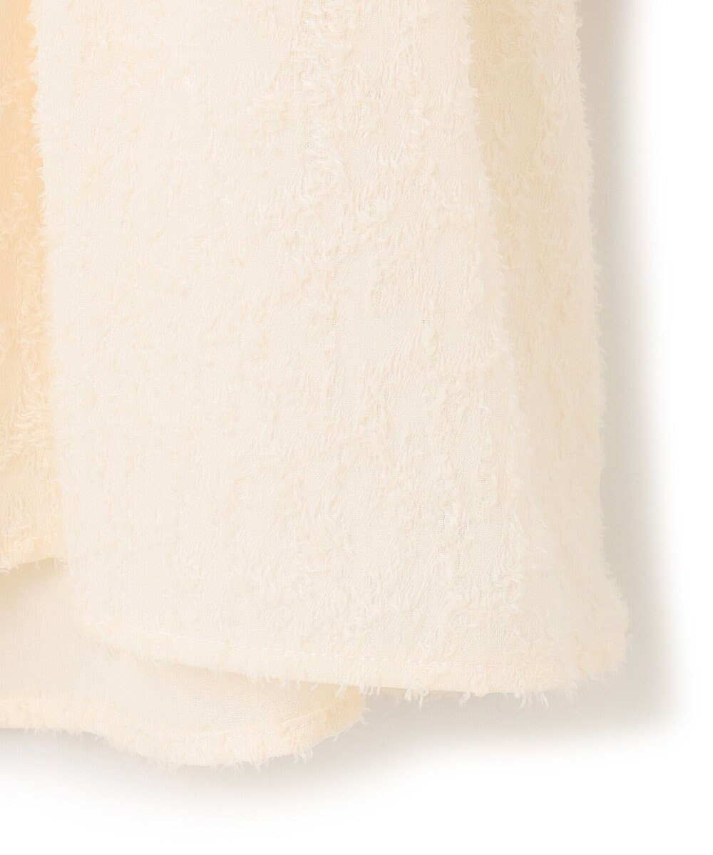 23区 S 【SLOW/一部店舗限定】カットジャカード ブラウス 