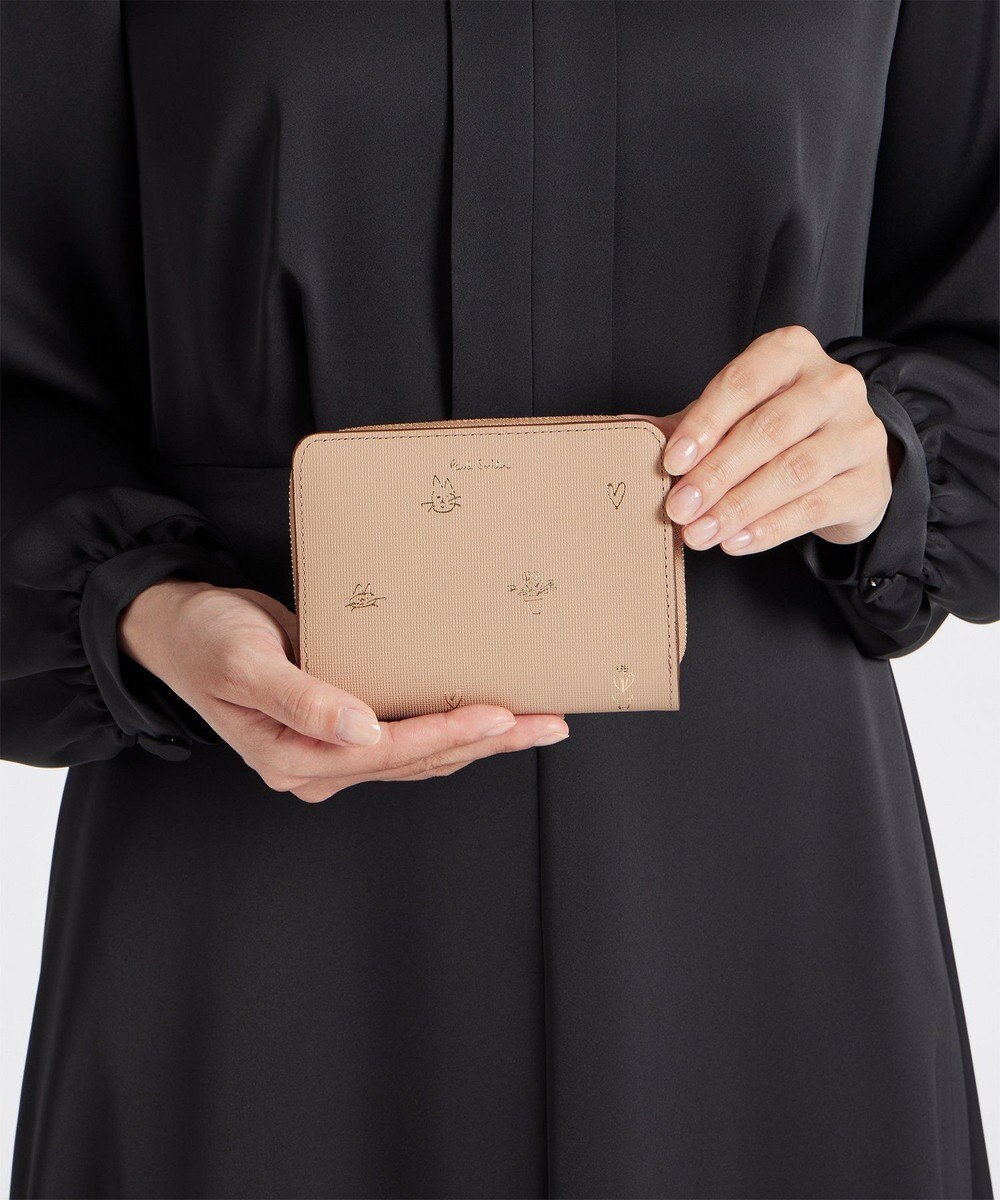 Paul Smith ミックスドゥードゥル 2つ折り財布 