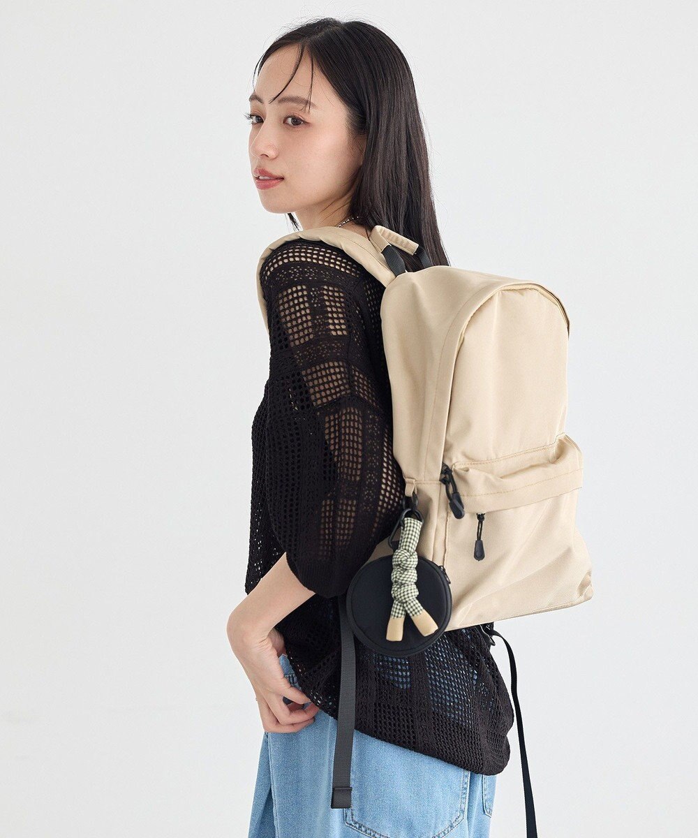 earth music&ecology ぷくぷくチャーム付リュック 