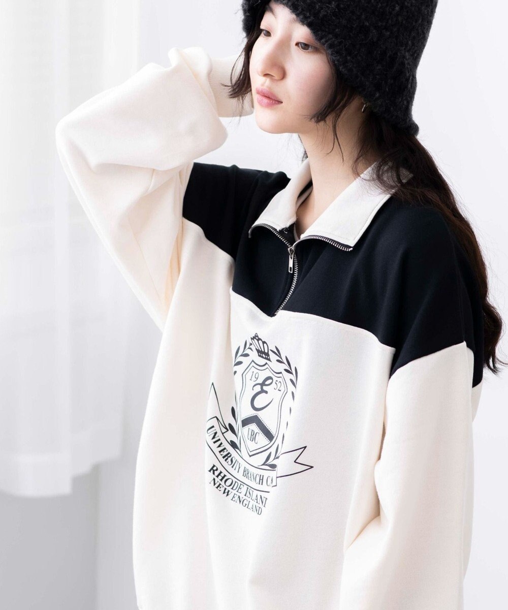 WEGO ハーフジップ切り替えBIBPO 