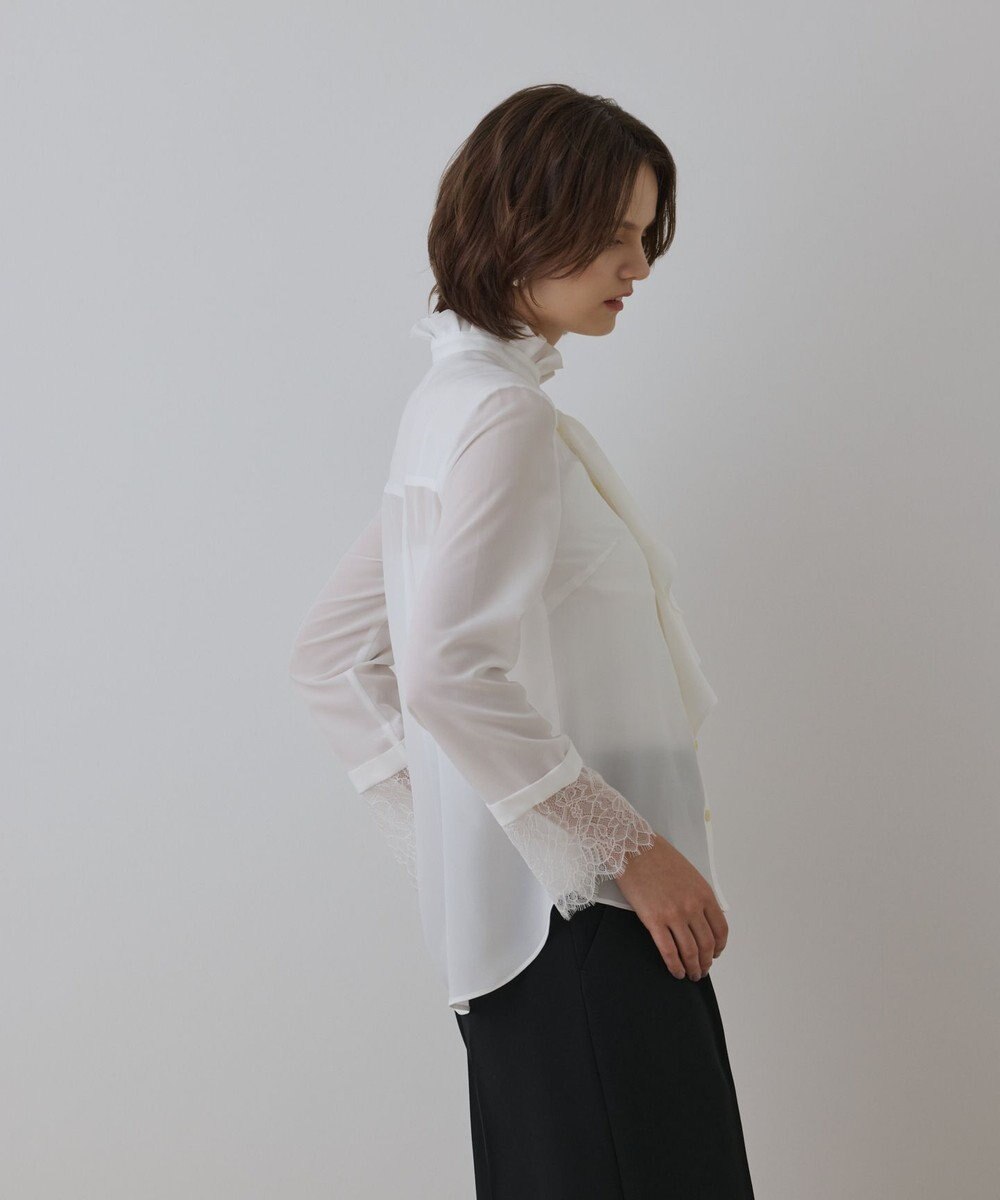 GRACE CONTINENTAL ラッフルブラウス 