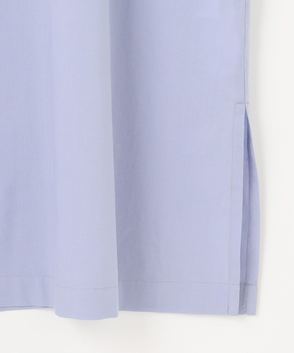 自由区 L 【洗える】ジオメトリックエンブロイダリーシャツ ワンピース 