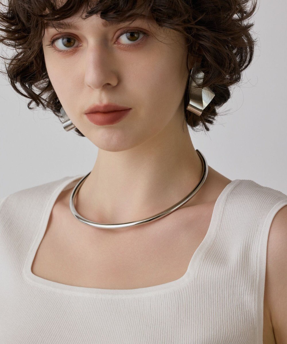 GRACE CONTINENTAL ブライトニットノースリーブ 