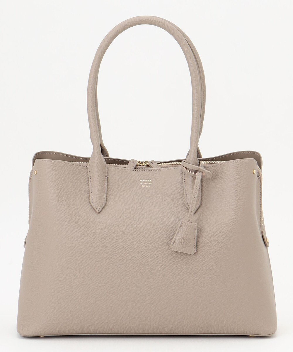 J.PRESS LADIES 【A4サイズ収納可・PC収納可】ポケット 通勤 トート バッグ 