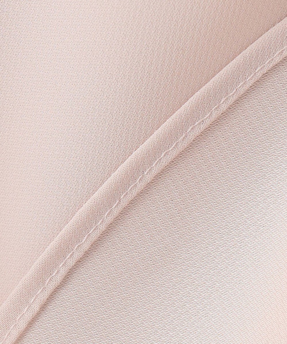 ICB 【洗える】BackSatinAmunzen フリルブラウス 