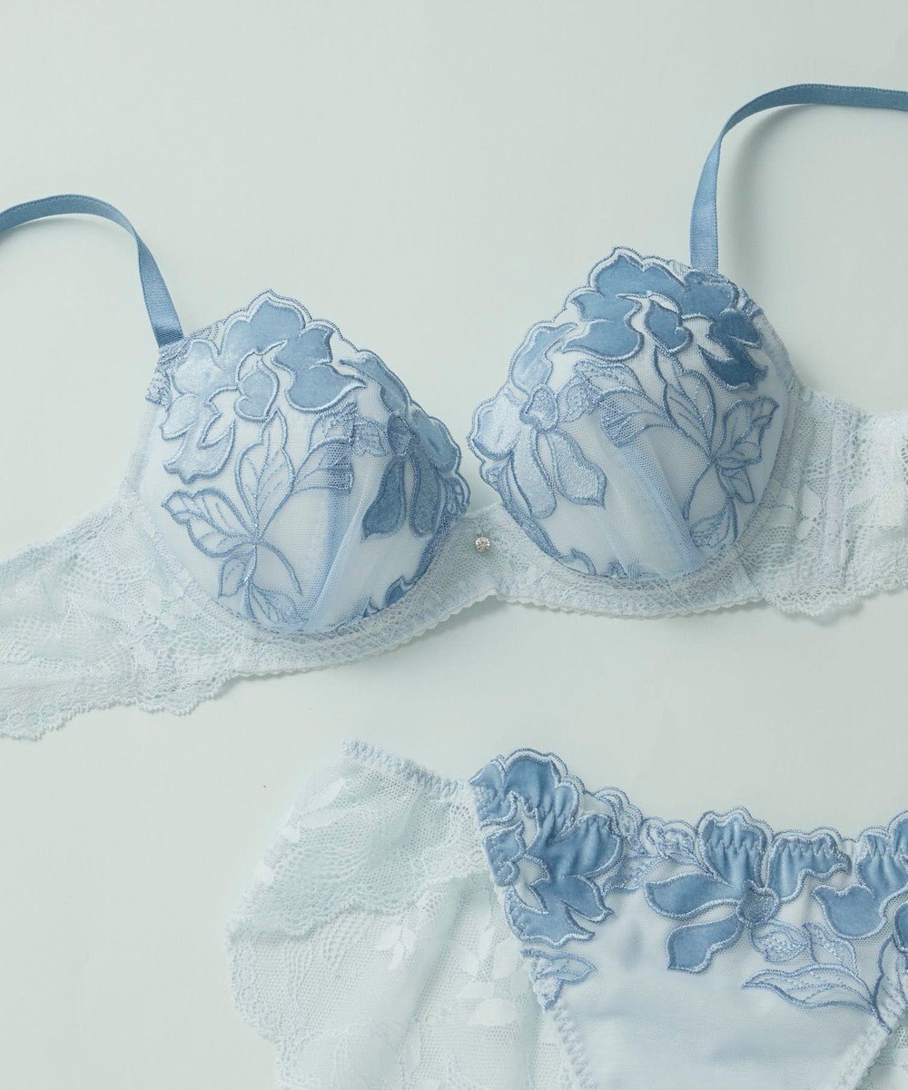 une nana cool 【ベロアのレースが特別感を演出】クリスマスモチーフブラ 