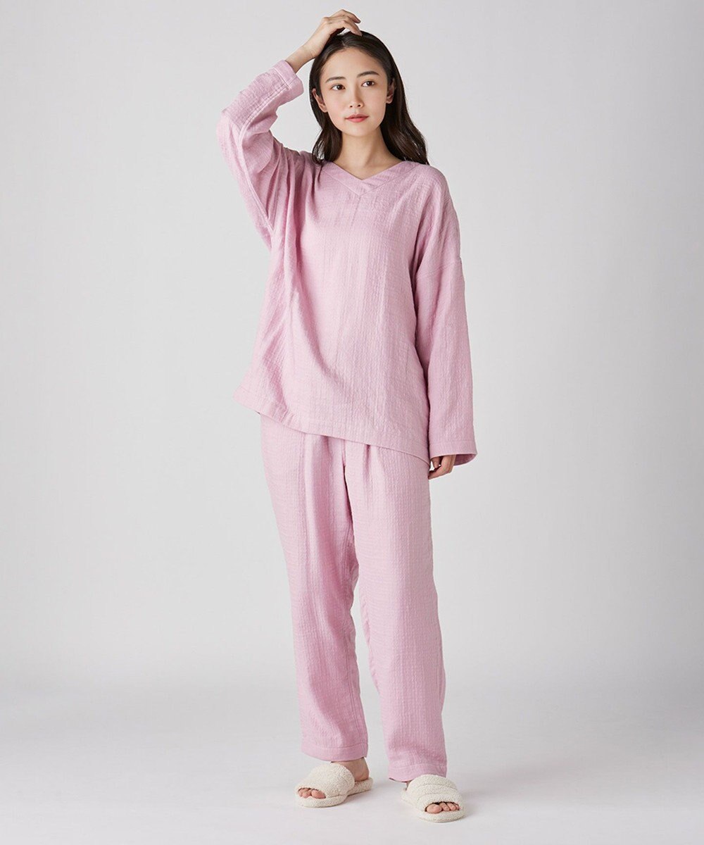 UCHINO マシュマロガーゼシンプルパジャマ ユニセックス 