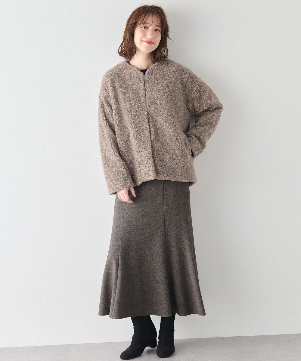 ANY L カールボアブルゾン 