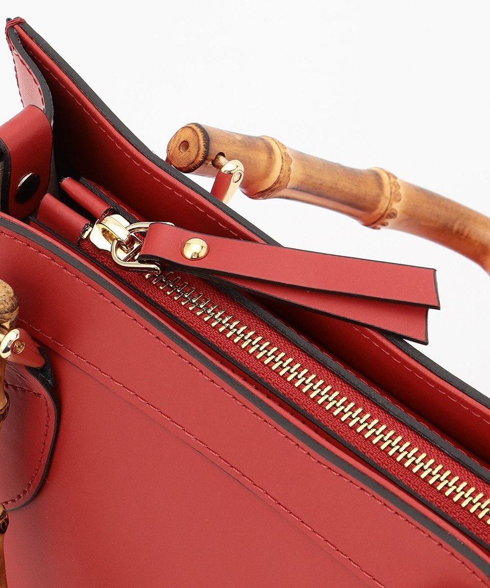 23区 【CLASSY.12月号掲載】RAFFINATA バンブー トートバッグ 