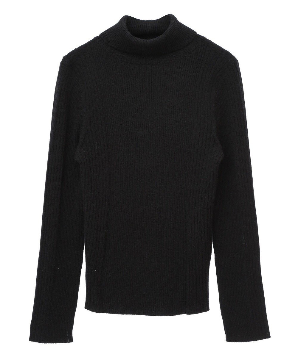 earth music&ecology やわらかタッチタートルネックニットプルオーバー 