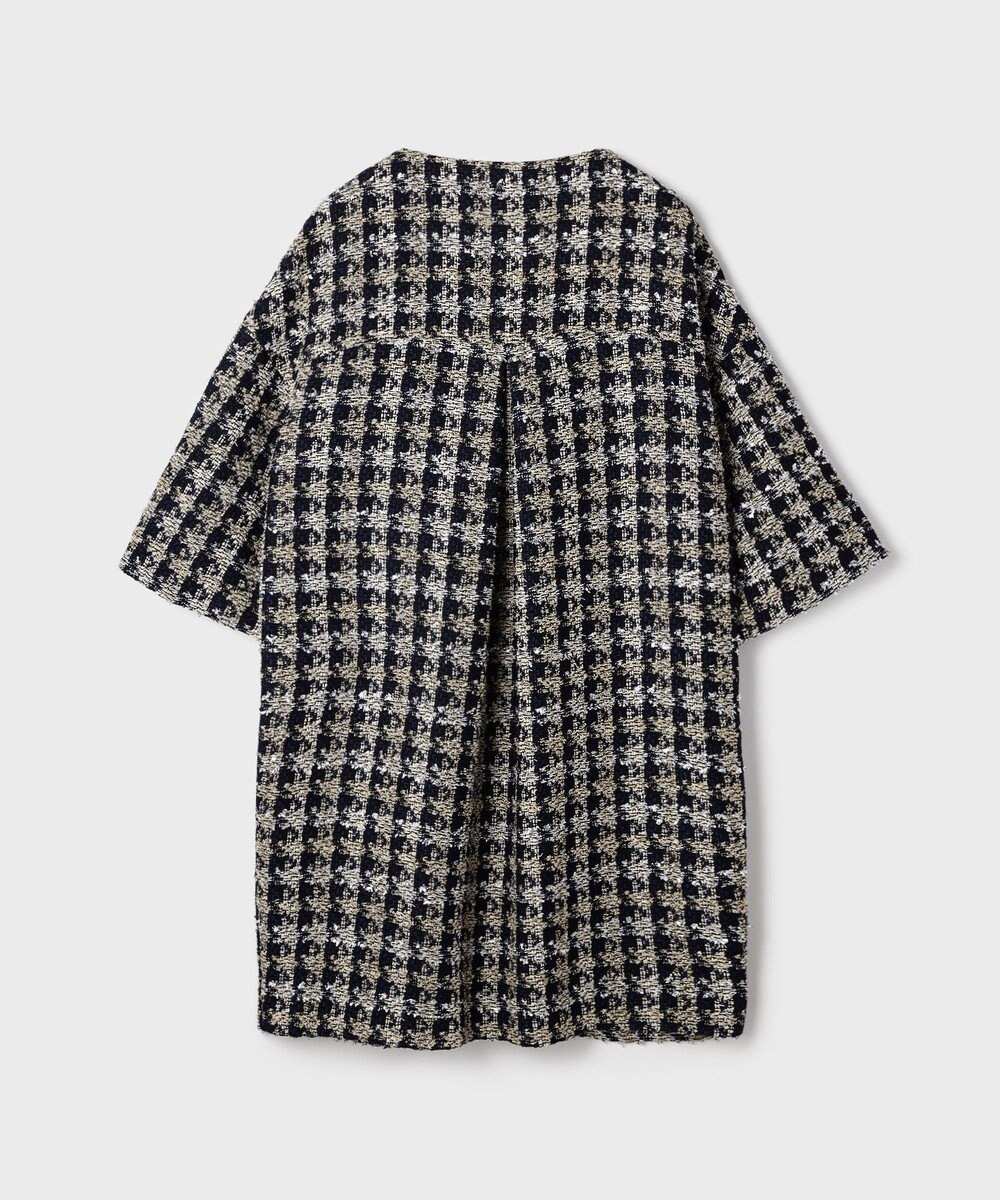 GRACE CONTINENTAL シャイニーツイードコート 