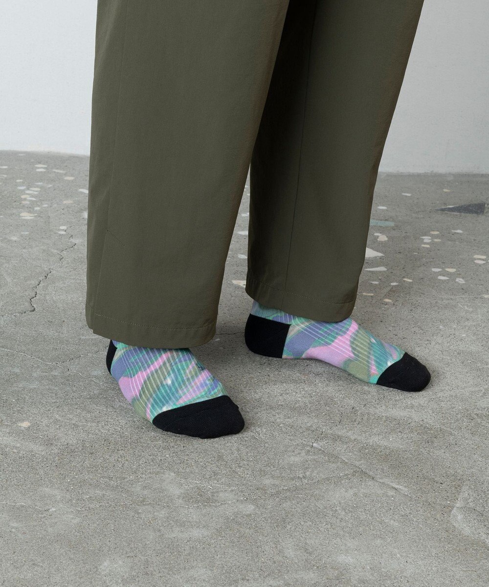 TRICOTE マーブルクルーソックス 