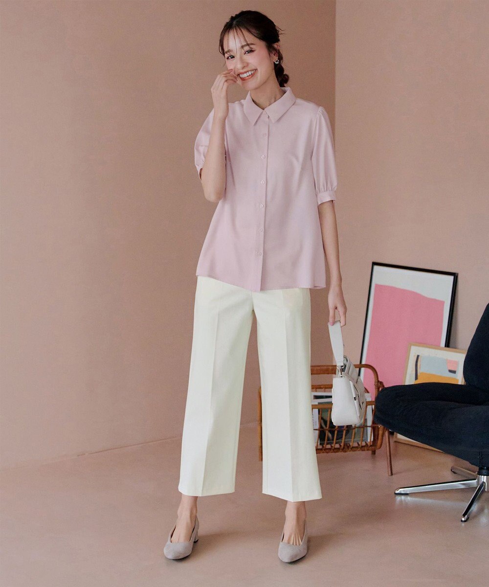 Tiaclasse 【日本製・洗える・接触冷感・吸水速乾・UVカット】サーラドライ・ワイドパンツ 