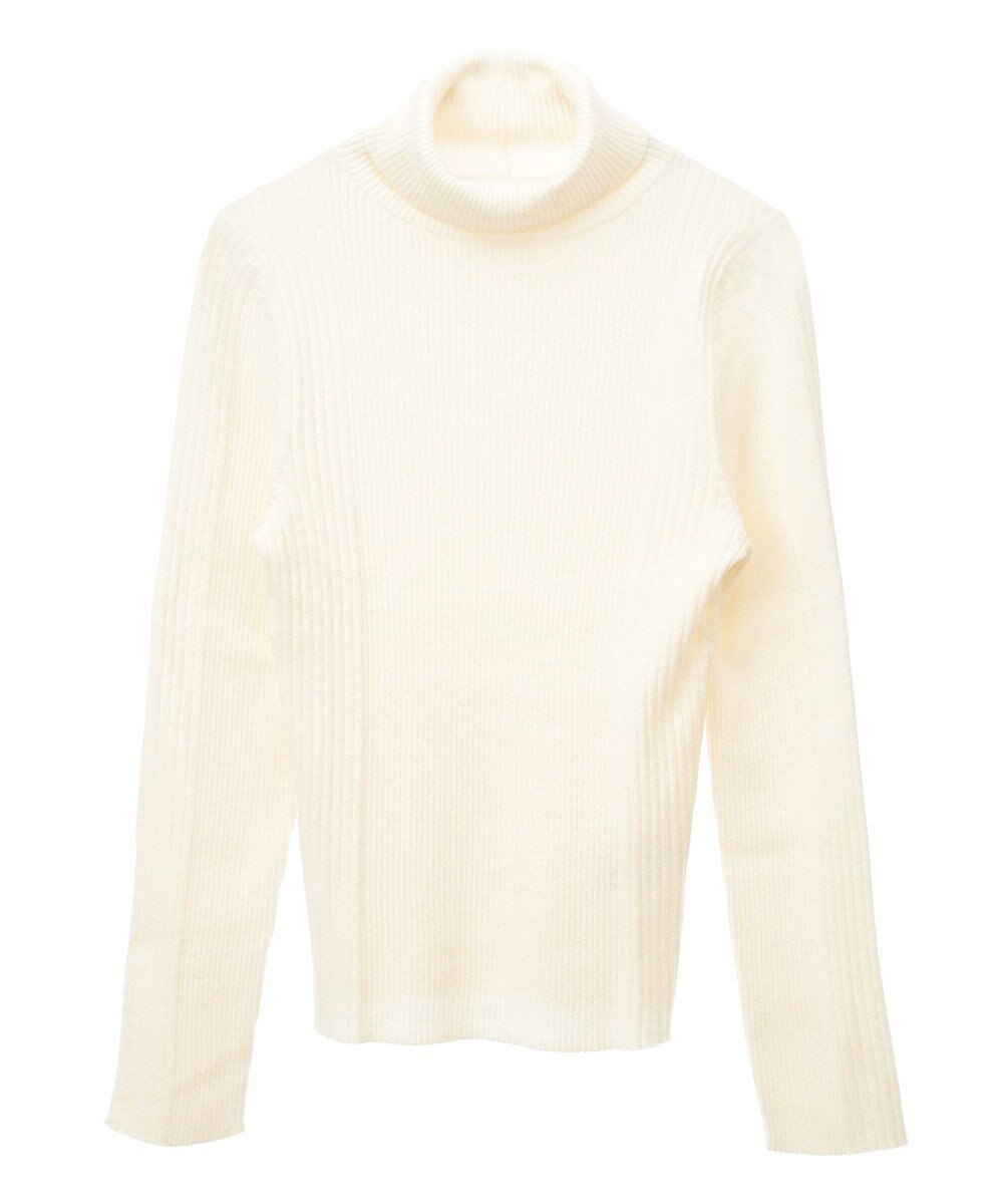 earth music&ecology やわらかタッチタートルネックニットプルオーバー 