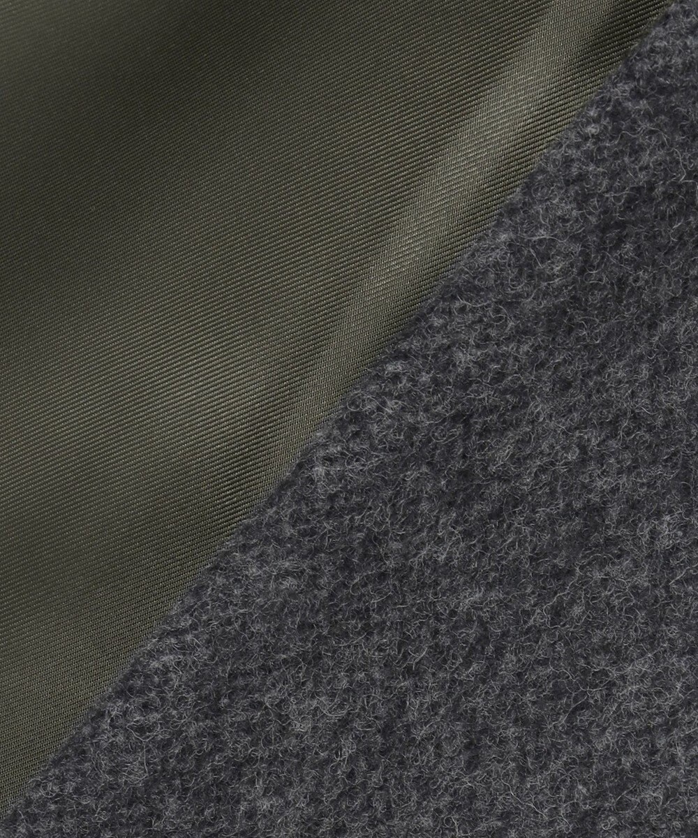 J.PRESS LADIES ショートビーバー ステンカラー コート 