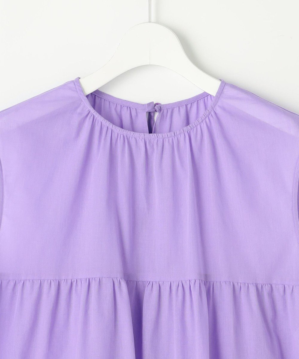 自由区 S ノースリーブコットン ブラウス 