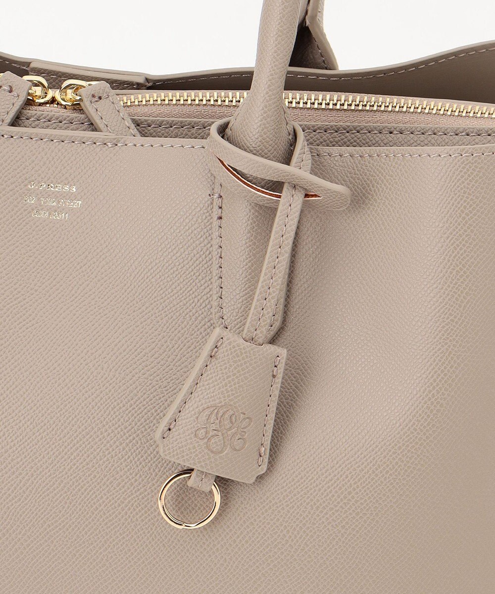 J.PRESS LADIES 【A4サイズ収納可・PC収納可】ポケット 通勤 トート バッグ 