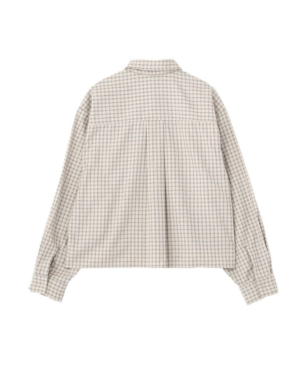 AMERICAN HOLIC ミニチェックショート丈シャツ 