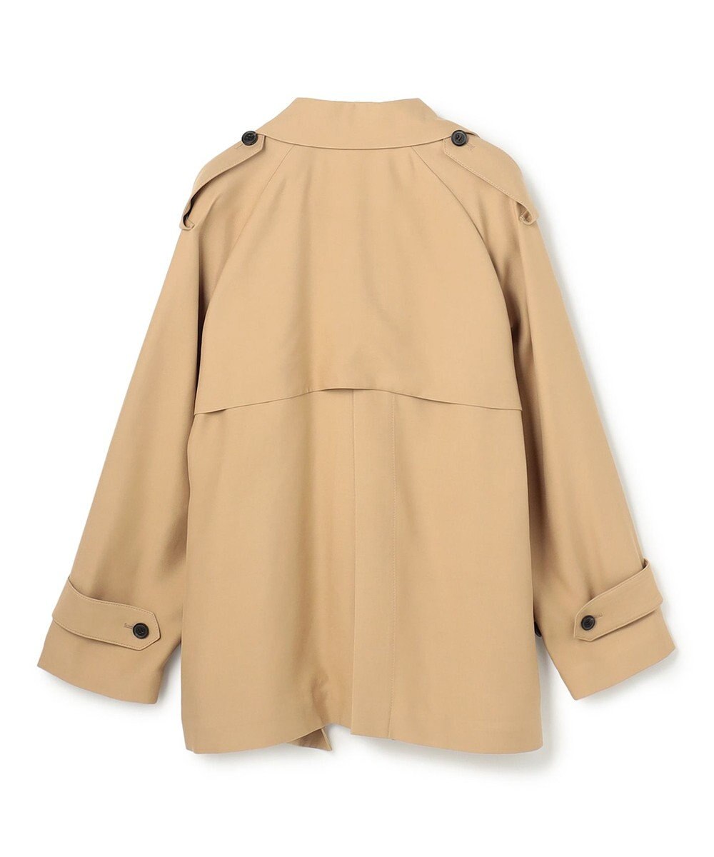 BEIGE， VESZELYITE / ラップショートトレンチコート 
