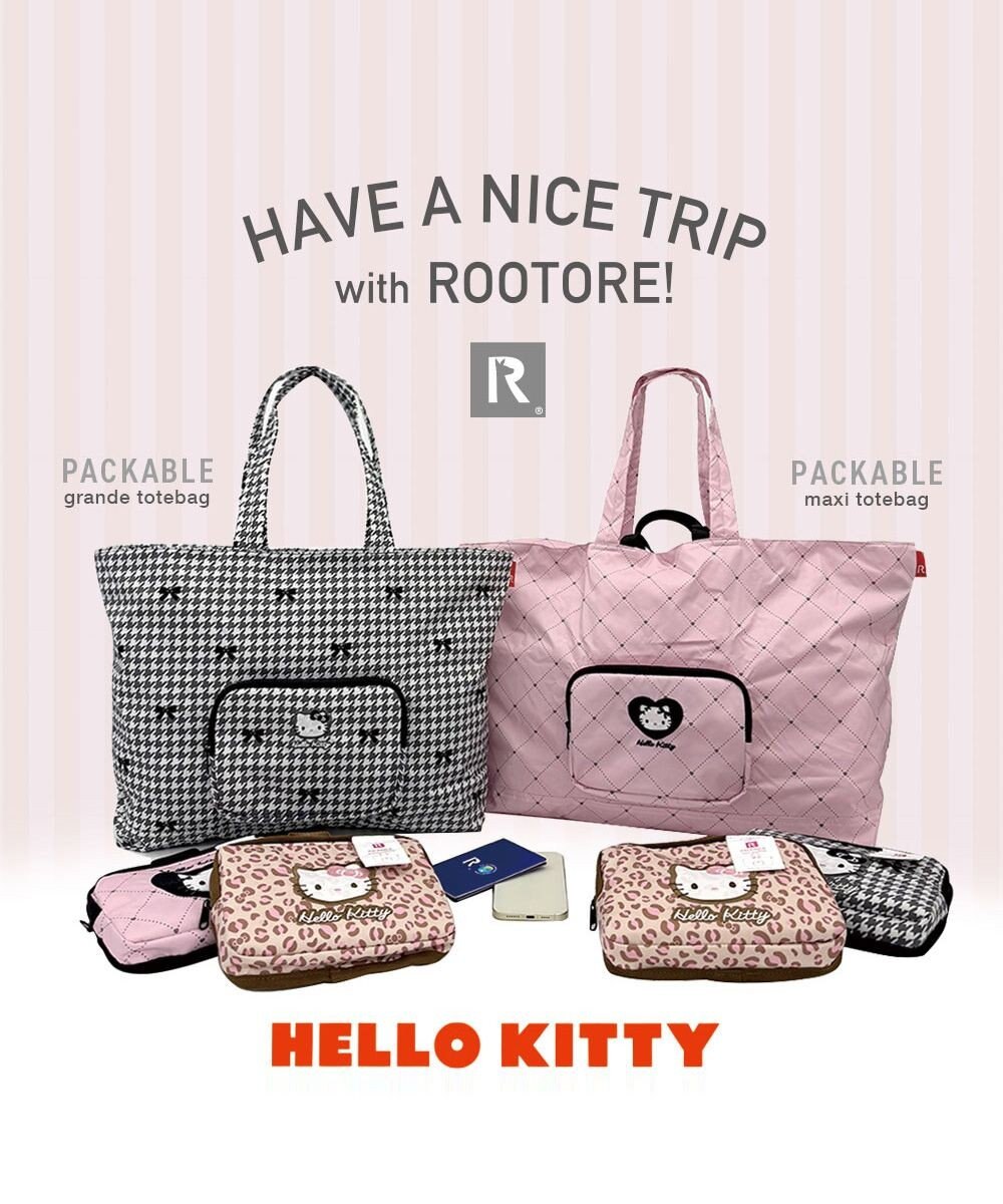 ROOTOTE 8395【サンリオ】IP.グランデ.パッカブル.ハローキティ-A 