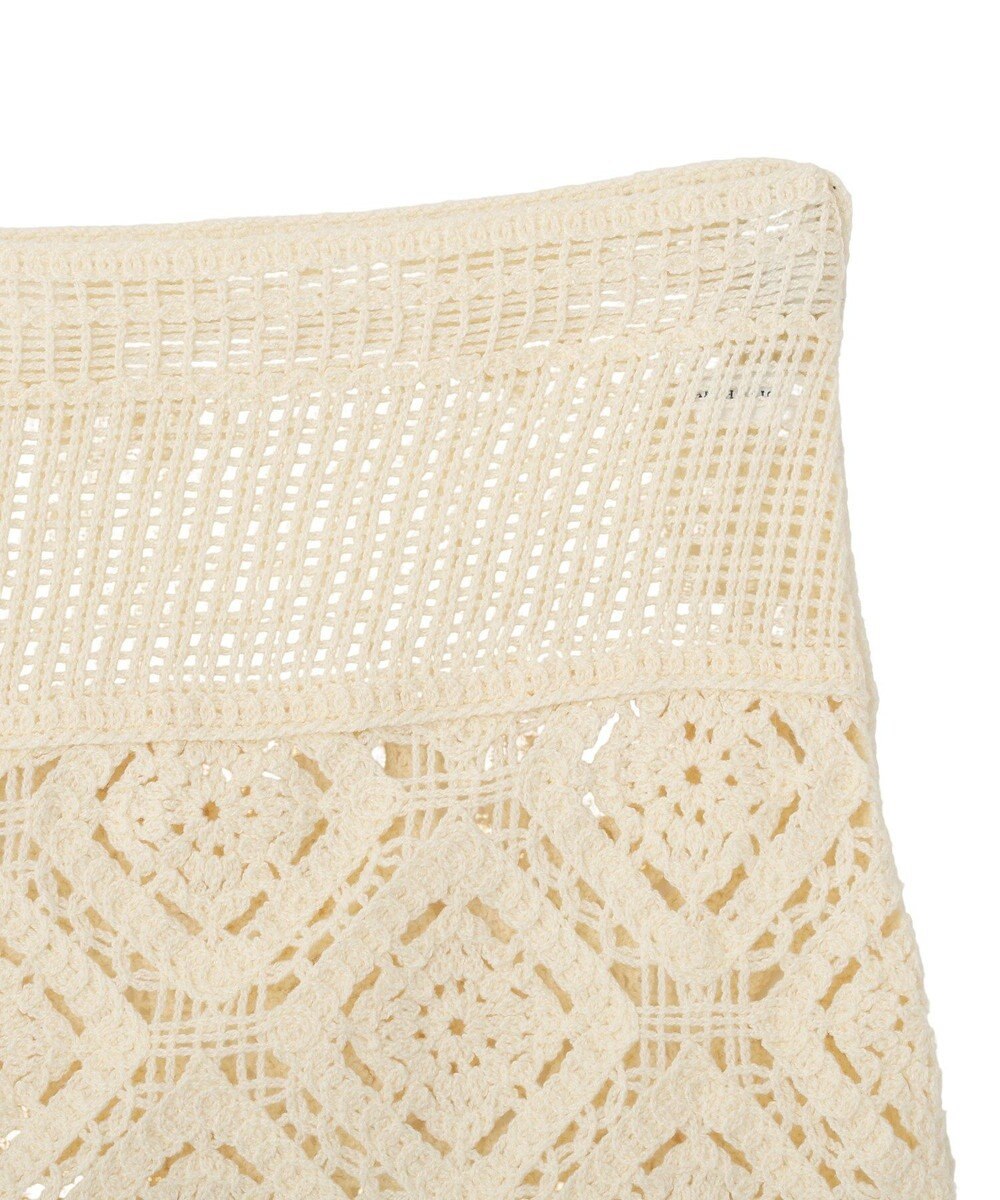 AMERICAN HOLIC クロシェニット巻きスカート 