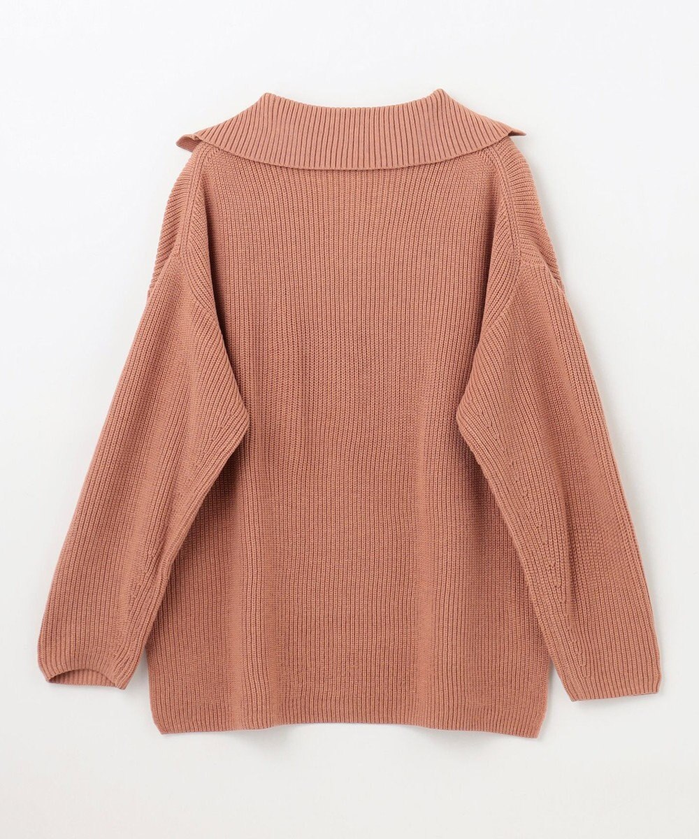 ANY ウールブレンドスキッパーネックニット 