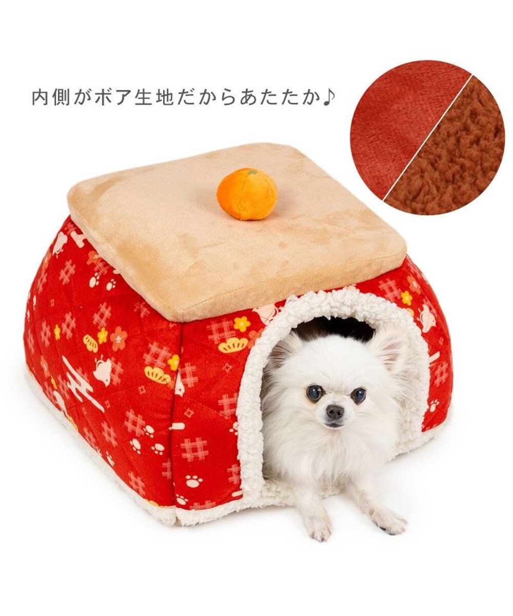 PET PARADISE ペットパラダイス こたつ ハウス 《千鳥柄》 Ｍ 