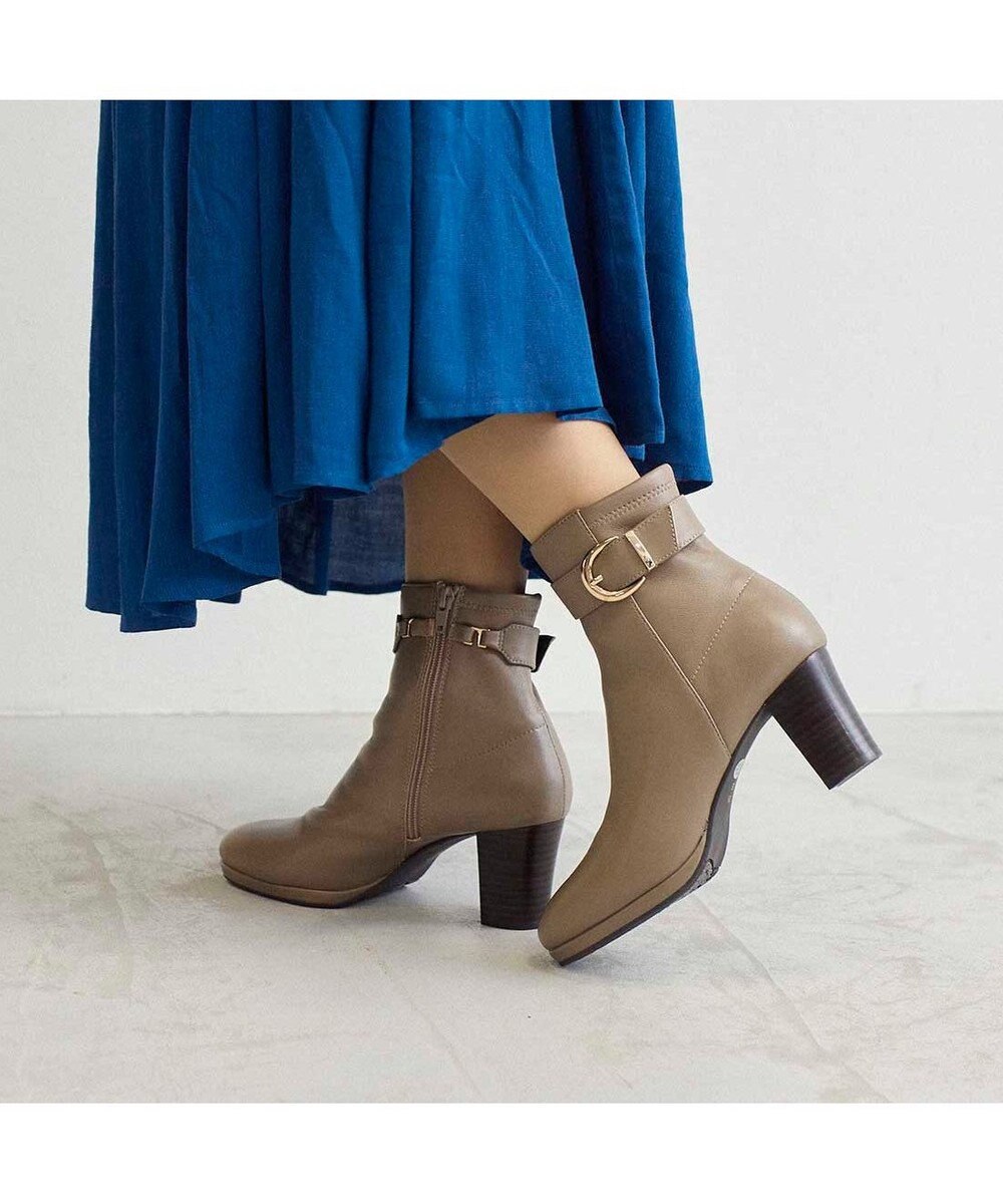 Riz raffinee <Riz raffinee>【2WAY】ベルト付ストームショートブーツ 