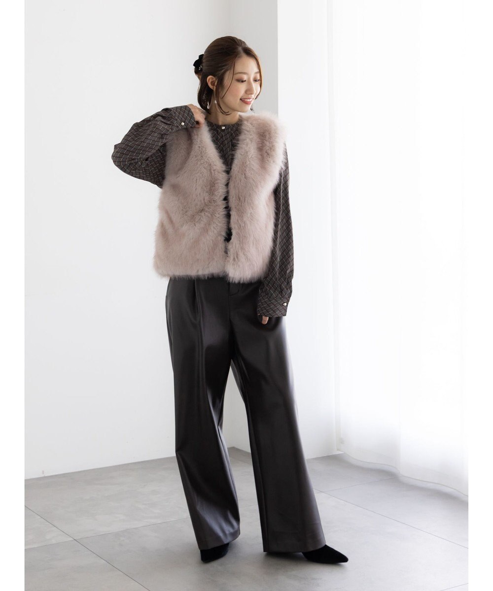 Te chichi パターンアソートボウタイブラウス 