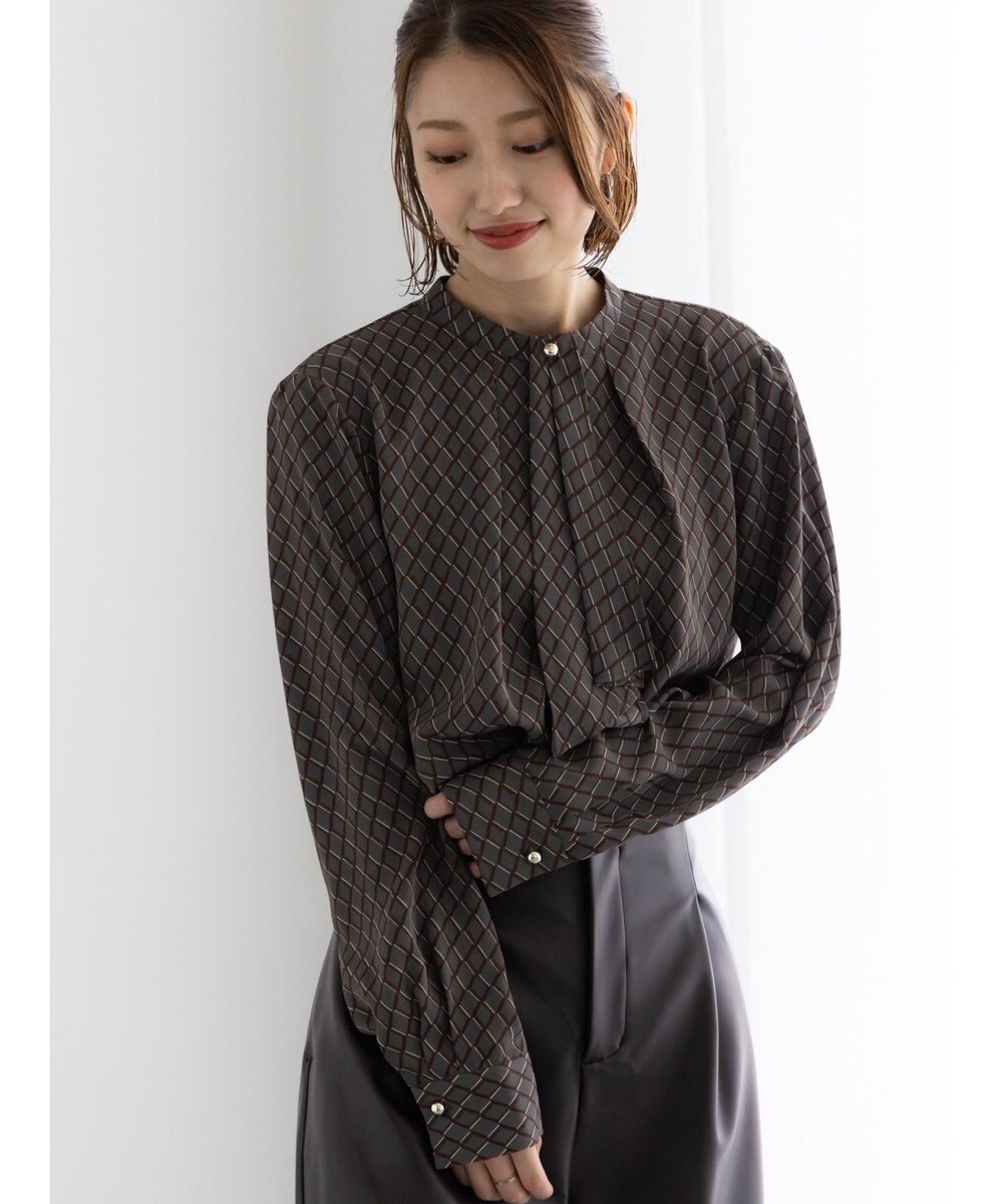 Te chichi パターンアソートボウタイブラウス 